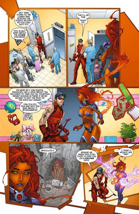 starfire naked|Five Revelations About Starfire From RED HOOD AND THE。